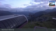 Archiv Foto Webcam Bettmeralp - Bergstation Wurzenbord 00:00