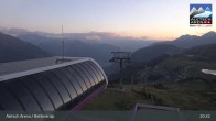 Archived image Webcam Bettmeralp: Bergstation Wurzenbord 00:00