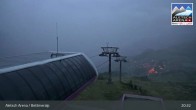 Archived image Webcam Bettmeralp: Bergstation Wurzenbord 04:00