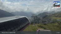 Archived image Webcam Bettmeralp: Bergstation Wurzenbord 10:00