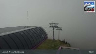 Archived image Webcam Bettmeralp: Bergstation Wurzenbord 09:00