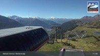 Archived image Webcam Bettmeralp: Bergstation Wurzenbord 10:00