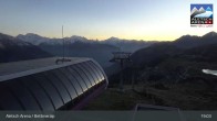 Archiv Foto Webcam Bettmeralp - Bergstation Wurzenbord 19:00