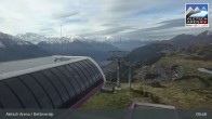 Archiv Foto Webcam Bettmeralp - Bergstation Wurzenbord 09:00