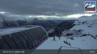 Archived image Webcam Bettmeralp: Bergstation Wurzenbord 04:00