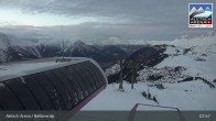 Archived image Webcam Bettmeralp: Bergstation Wurzenbord 07:00