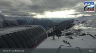 Archived image Webcam Bettmeralp: Bergstation Wurzenbord 14:00