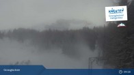 Archiv Foto Webcam Heiligenblut am Großglockner: Mittelstation Rossbach-Schareck 08:00