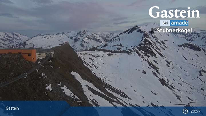 Webcam Bad Gastein - Stubnerkogel • Gasteinertal • Panorama