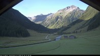Archiv Foto Webcam Krimmler Tauernhaus Süd (1.622 Meter) 07:00