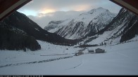 Archiv Foto Webcam Krimmler Tauernhaus Süd (1.622 Meter) 07:00