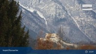 Archiv Foto Webcam Burg Hohenwerfen im Salzburger Land 12:00