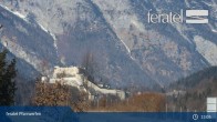 Archiv Foto Webcam Burg Hohenwerfen im Salzburger Land 12:00