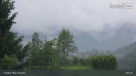 Archiv Foto Webcam Burg Hohenwerfen im Salzburger Land 08:00
