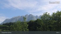 Archiv Foto Webcam Burg Hohenwerfen im Salzburger Land 08:00
