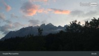 Archiv Foto Webcam Burg Hohenwerfen im Salzburger Land 04:00