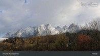 Archiv Foto Webcam Burg Hohenwerfen im Salzburger Land 08:00