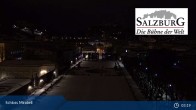 Archived image Webcam Salzburg: Mirabell Palace 21:00