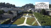Archived image Webcam Salzburg: Mirabell Palace 03:00