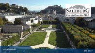 Archived image Webcam Salzburg: Mirabell Palace 09:00