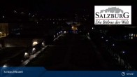 Archived image Webcam Salzburg: Mirabell Palace 21:00