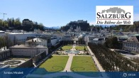 Archived image Webcam Salzburg: Mirabell Palace 08:00