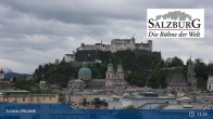 Archiv Foto Webcam Salzburg: Schloss Mirabell 10:00