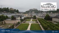 Archiv Foto Webcam Salzburg: Schloss Mirabell 16:00