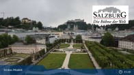 Archiv Foto Webcam Salzburg: Schloss Mirabell 10:00