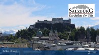 Archiv Foto Webcam Salzburg: Schloss Mirabell 13:00