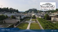 Archived image Webcam Salzburg: Mirabell Palace 07:00