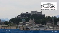 Archiv Foto Webcam Salzburg: Schloss Mirabell 11:00