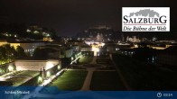 Archived image Webcam Salzburg: Mirabell Palace 02:00