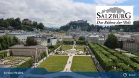 Archiv Foto Webcam Salzburg: Schloss Mirabell 12:00