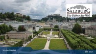Archiv Foto Webcam Salzburg: Schloss Mirabell 12:00