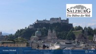 Archived image Webcam Salzburg: Mirabell Palace 08:00