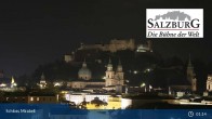 Archived image Webcam Salzburg: Mirabell Palace 00:00