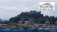 Archived image Webcam Salzburg: Mirabell Palace 10:00