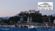 Archiv Foto Webcam Salzburg: Schloss Mirabell 04:00
