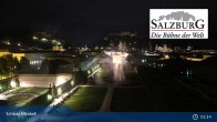 Archiv Foto Webcam Salzburg: Schloss Mirabell 01:00
