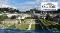 Archiv Foto Webcam Salzburg: Schloss Mirabell 17:00