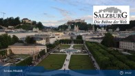Archiv Foto Webcam Salzburg: Schloss Mirabell 18:00