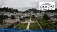 Archiv Foto Webcam Salzburg: Schloss Mirabell 18:00