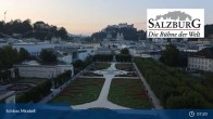 Archived image Webcam Salzburg: Mirabell Palace 06:00