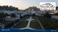 Archived image Webcam Salzburg: Mirabell Palace 07:00