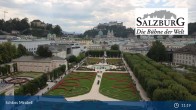 Archived image Webcam Salzburg: Mirabell Palace 10:00