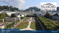 Archived image Webcam Salzburg: Mirabell Palace 14:00