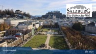 Archiv Foto Webcam Salzburg: Schloss Mirabell 12:00