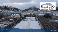 Archived image Webcam Salzburg: Mirabell Palace 08:00