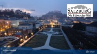 Archived image Webcam Salzburg: Mirabell Palace 06:00